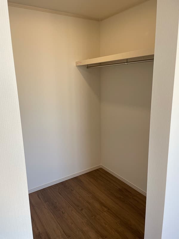 静岡ランディックの建売住宅:富士市宮下のウォークインクローゼット
