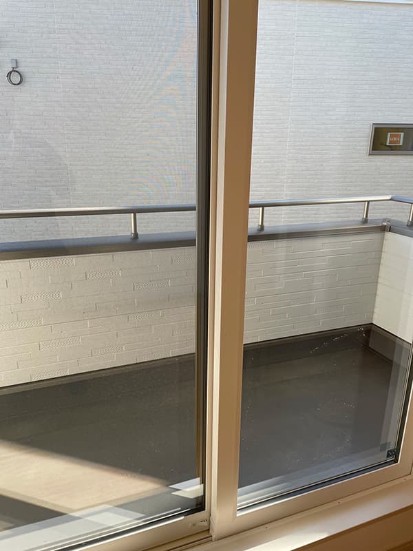 静岡ランディックの建売住宅:富士市宮下のベランダ