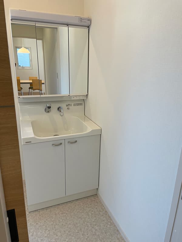 静岡ランディックの建売住宅:富士市宮下の洗面台