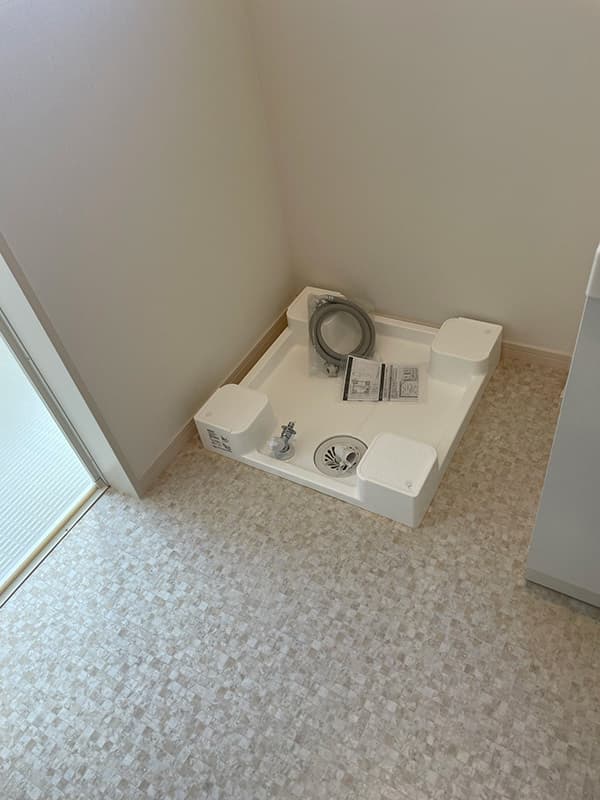 静岡ランディックの建売住宅:富士市宮下の洗濯機スペース